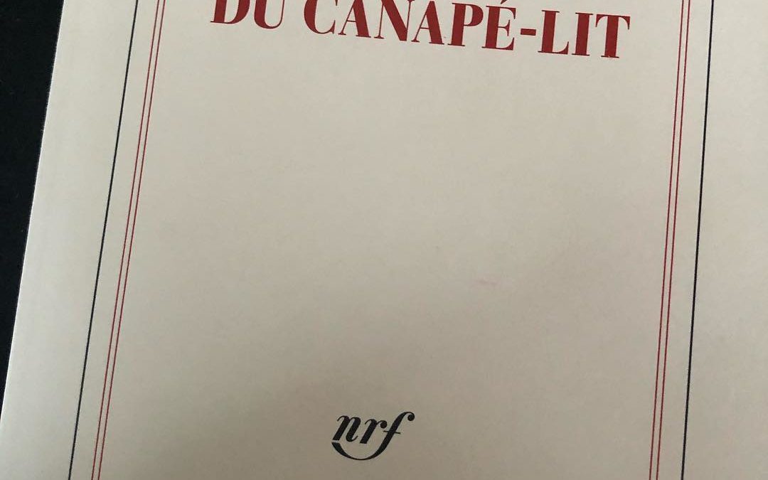 Le voyage du canapé-lit
